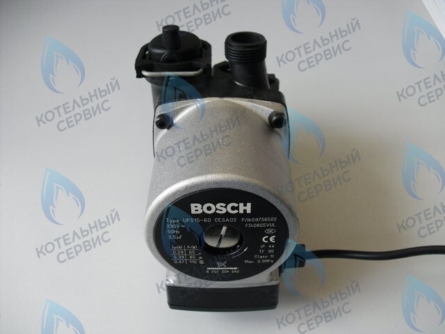 87072040420 Насос циркуляционный GRUNDFOS UPS 15-60 Bosch GAZ 3000 W ZW24 в Москве